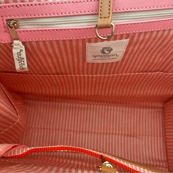 Spartina 449 Red and Pink Floral Tote